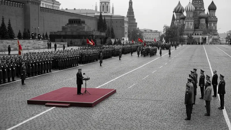 Putin Slams NATO at Victory Day Parade