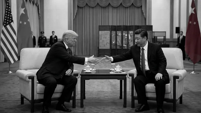 Trump, Xi Confront Tensions in High-Stakes Meeting