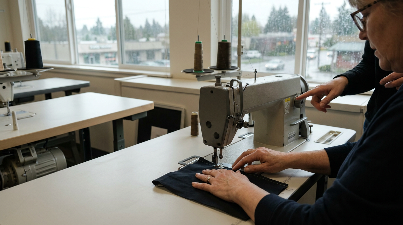 Intro to Sewing: The Machine Basics — NW Washington workshop series