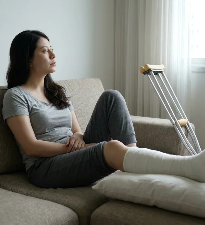 Sevda Demirel Maçka Parkı’nda düştü, sağ ayağı kırıldı