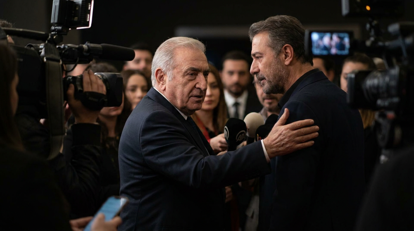 Erdal Özyağcılar galada hiyerarşi vurgusu yaptı, röportaj önceliğini hatırlattı