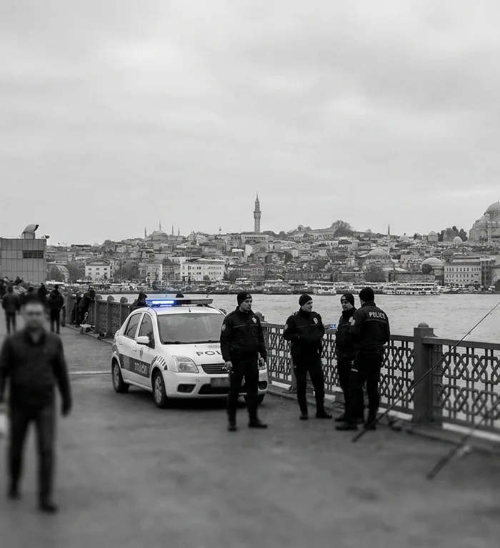 Galata Köprüsü'nde turiste uygunsuz hareket şüphesiyle 2 kişi gözaltında