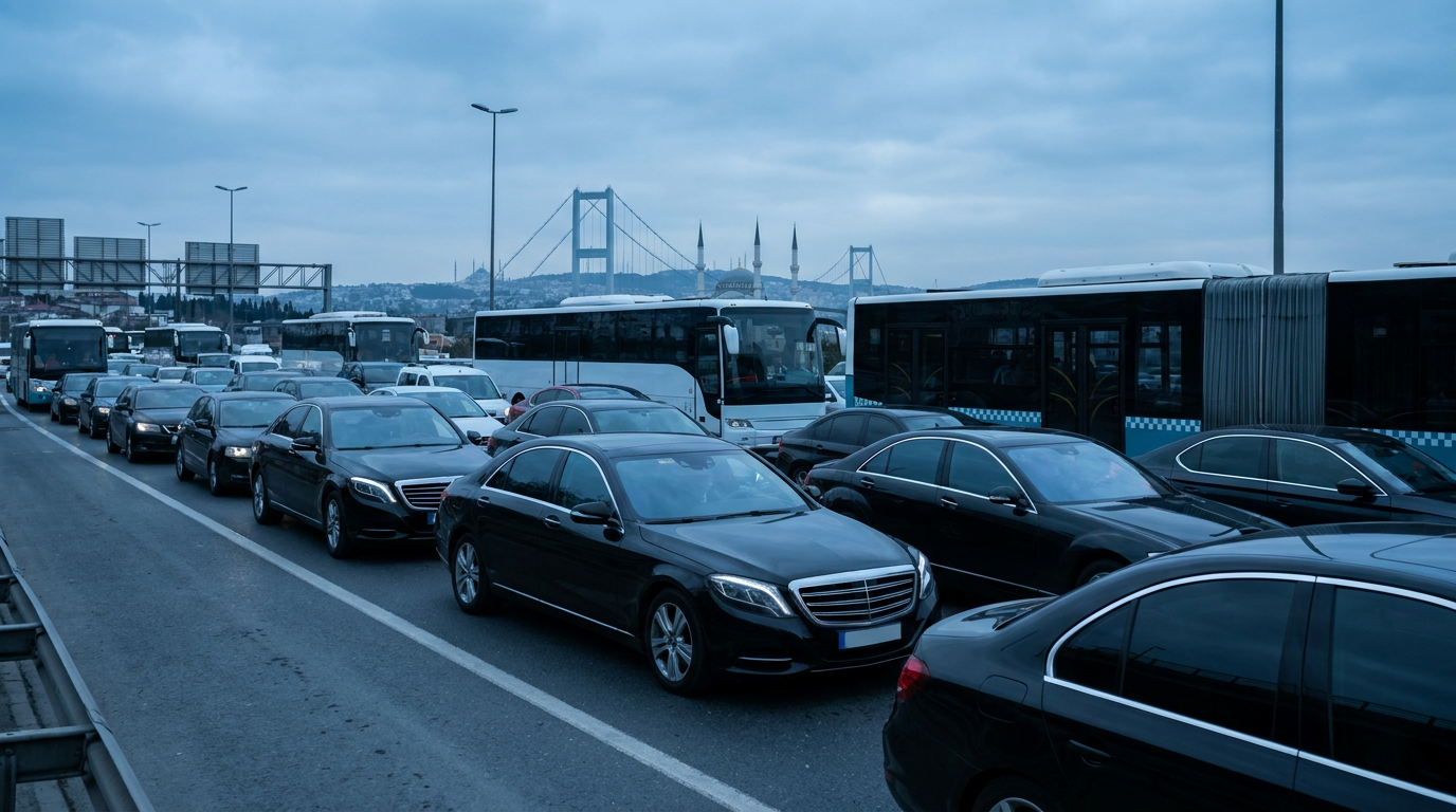 İstanbul'da Avrupa Ligi Finali Trafiği Etkiledi