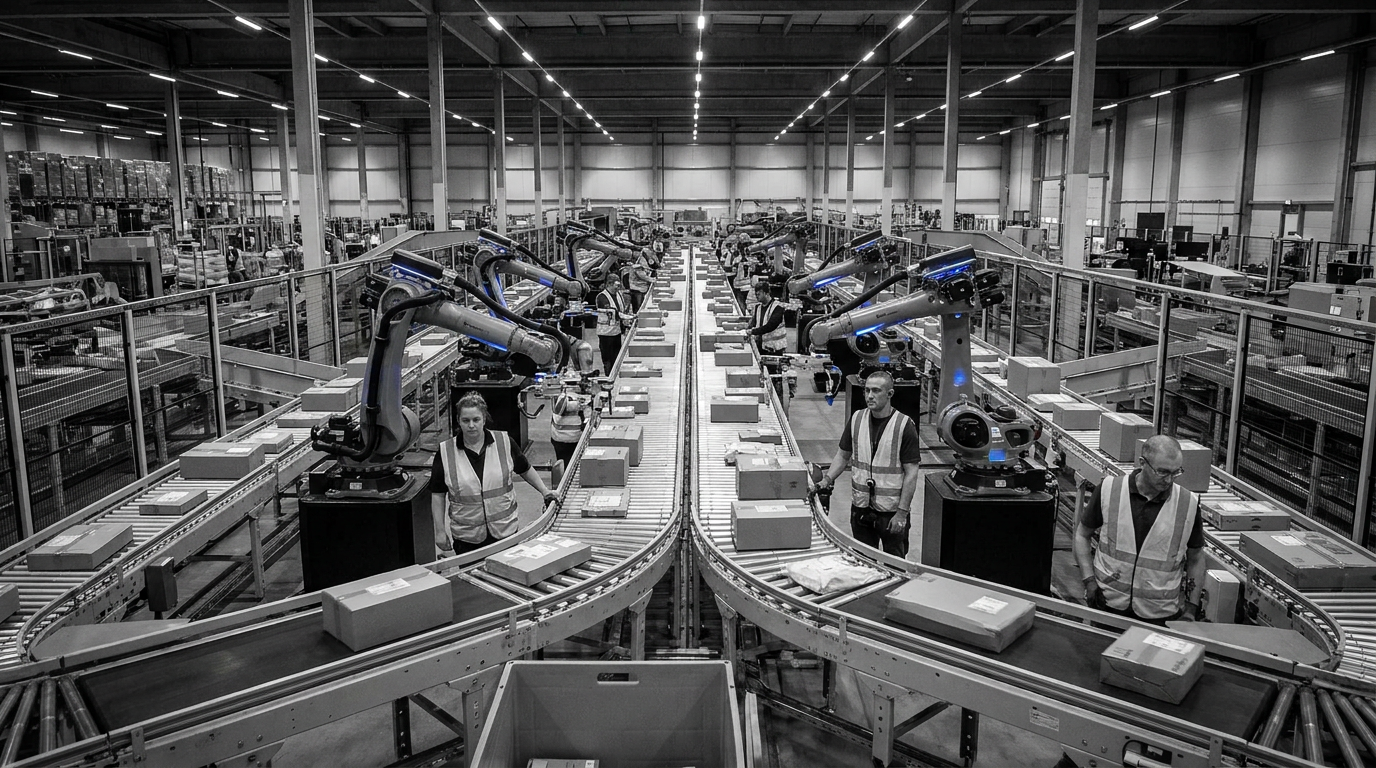 İnsanlar ve Robotlar Paket Ayıklama Yarışı: Kim Kazandı?