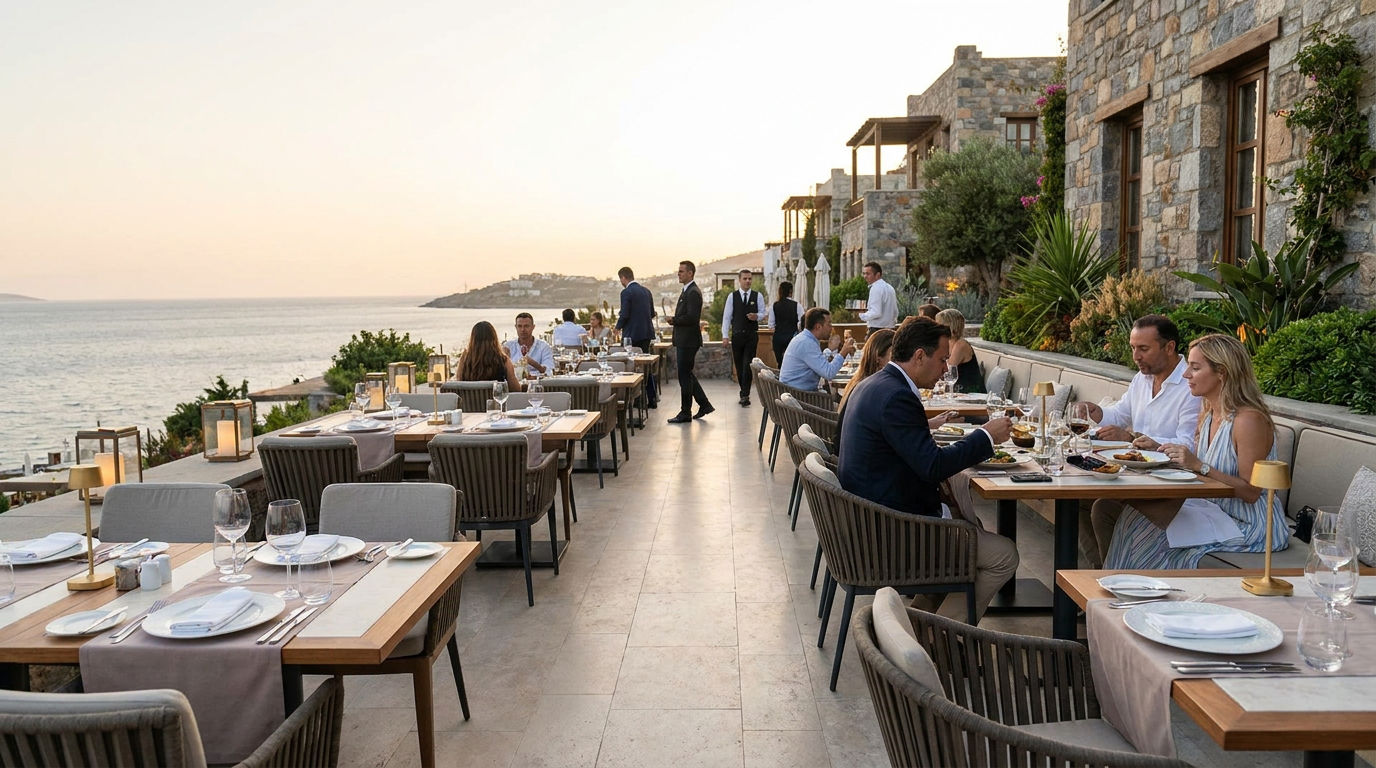 Maison Revka, Mandarin Oriental, Bodrum’da açıldı: Fransız-Slav lezzetleri Ege’de