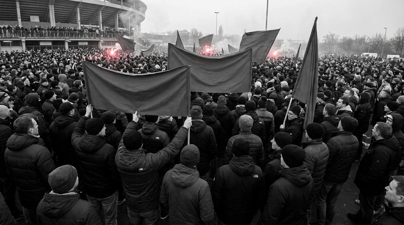 Beşiktaş'ta Taraftarlar Yönetimi İstifaya Çağırdı