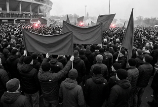 Beşiktaş'ta Taraftarlar Yönetimi İstifaya Çağırdı