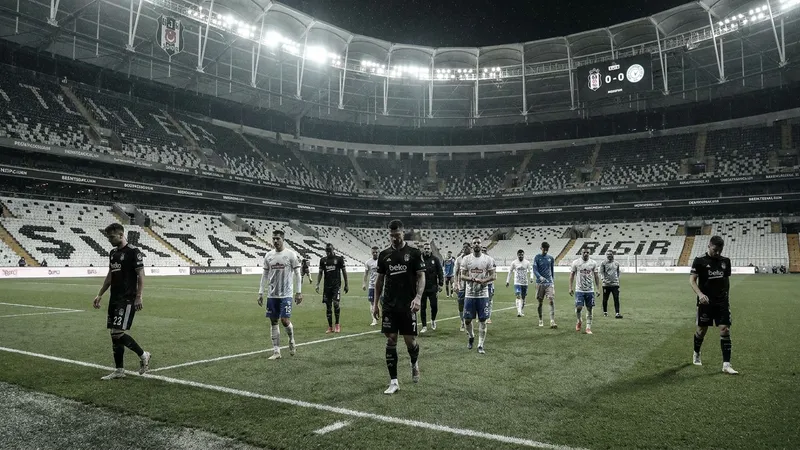 Beşiktaş, Rizespor ile Berabere Kaldı