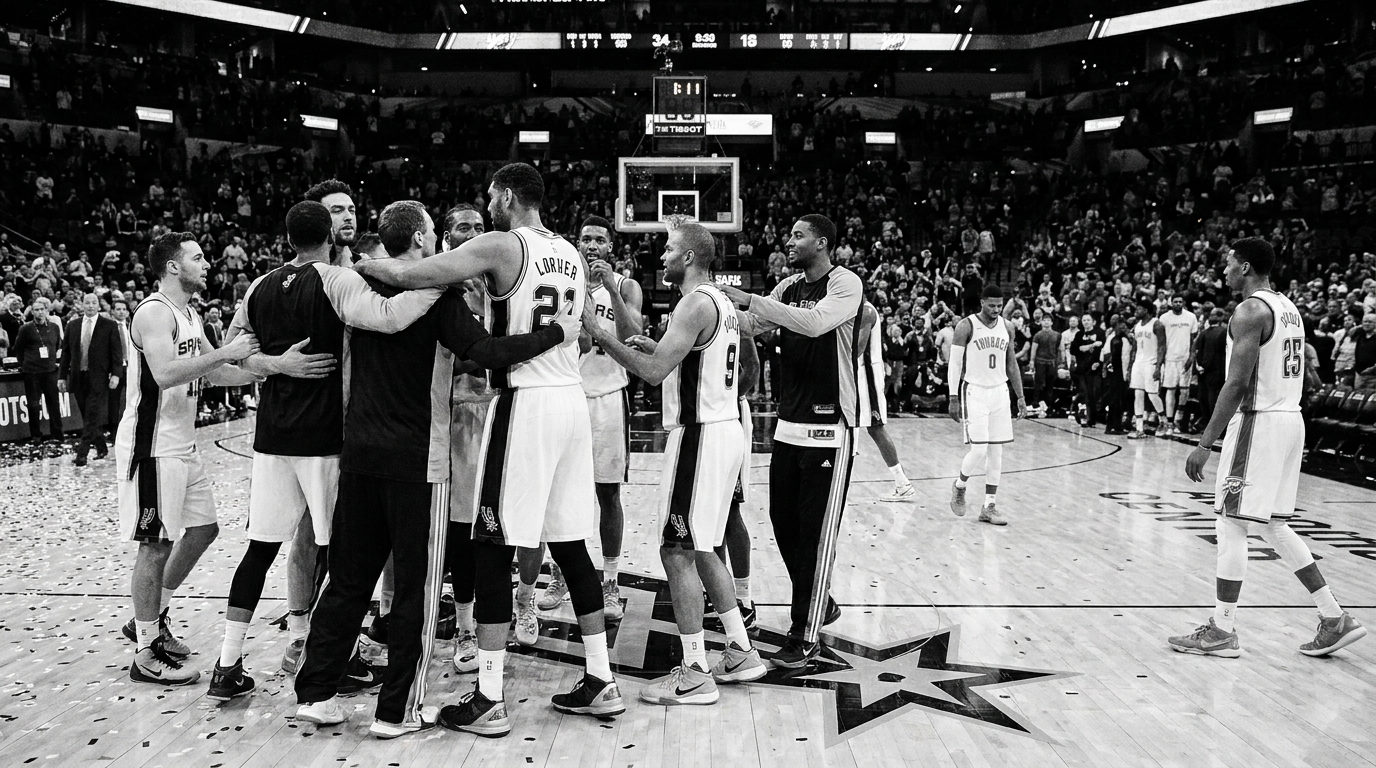 Spurs, Batı Finali ilk maçında Thunder’ı uzatmada yenerek avantaj aldı
