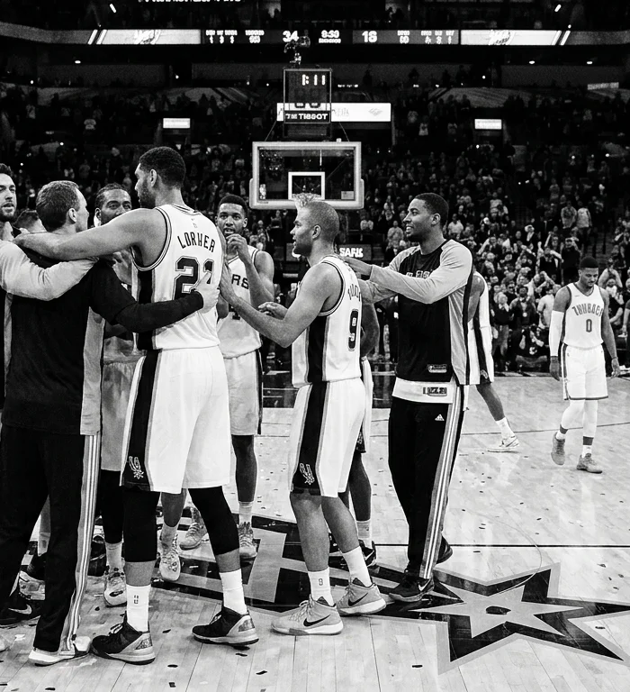 Spurs, Batı Finali ilk maçında Thunder’ı uzatmada yenerek avantaj aldı
