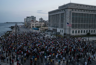 Raúl Castro Suçlamasına Karşı Havana'da Protesto