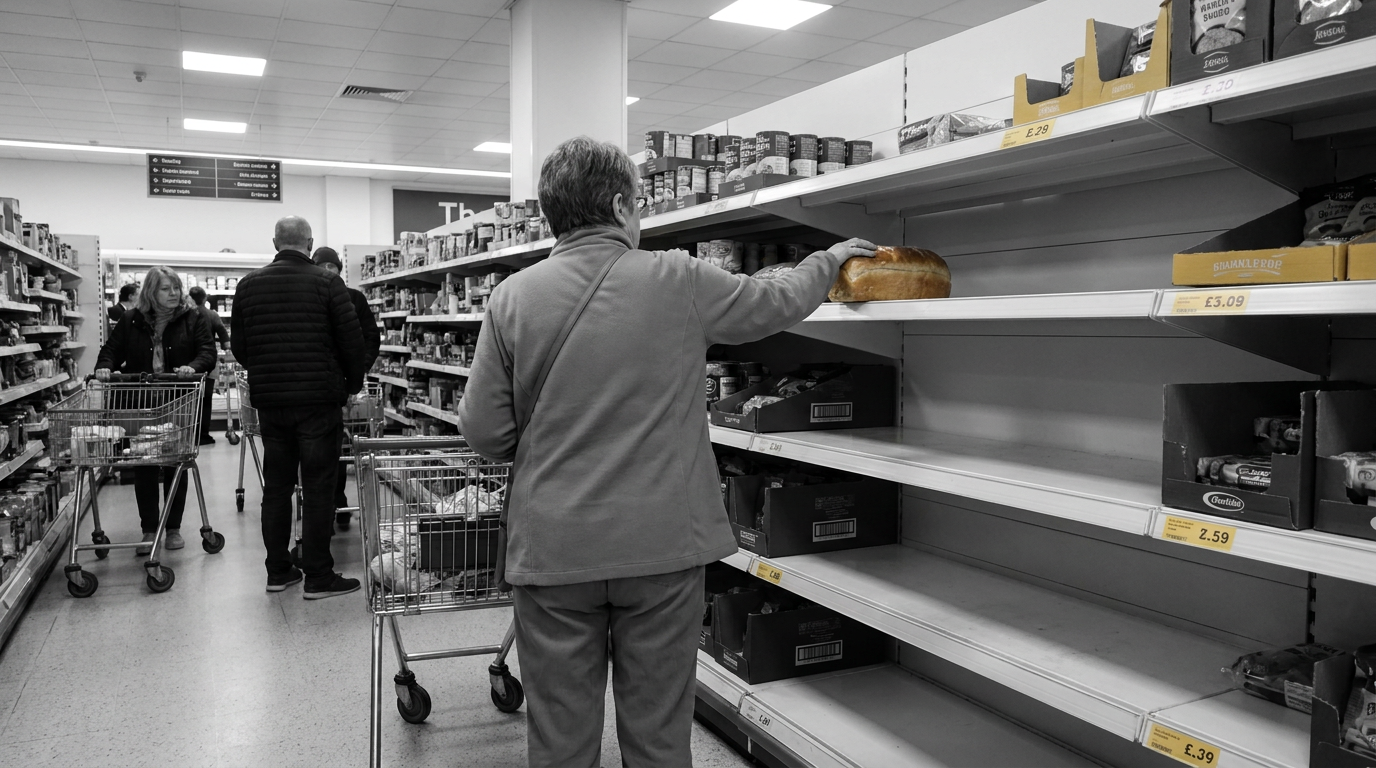 UK Shoppers Face Soaring Food Prices