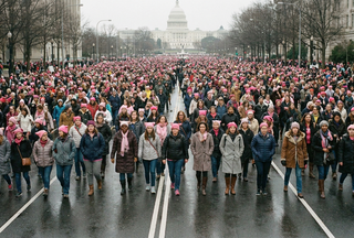 Roll Call photo feature documents Women’s March in Washington, D.C.