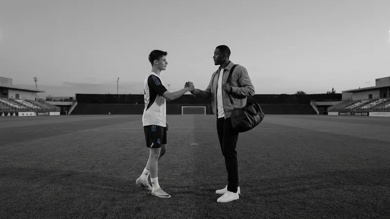 Arda Güler, David Alaba'ya Veda Etti
