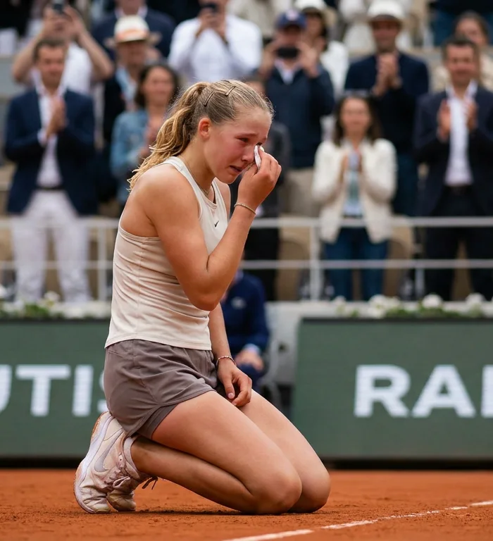 Andreeva Fransa Açık Tek Kadınlar Şampiyonu Oldu