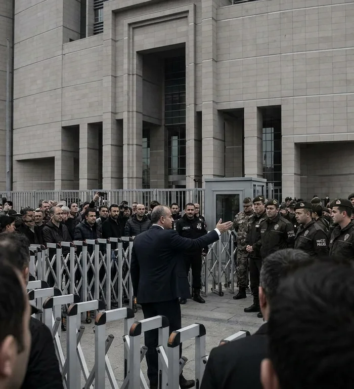 İmamoğlu, İBB Davasında Jandarmayla Tartıştı