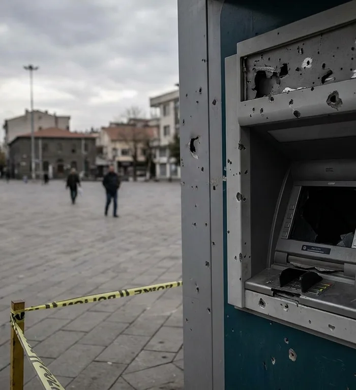 Yapı Kredi'ye İkinci Saldırı: Diyarbakır'da ATM'ler Kurşunlandı