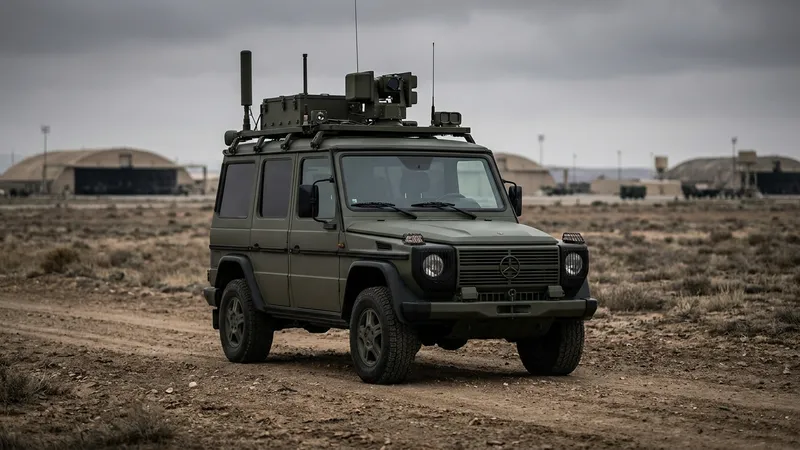 Mercedes Savunma Sanayiine Girdi: G Serisi İHA Önleyecek