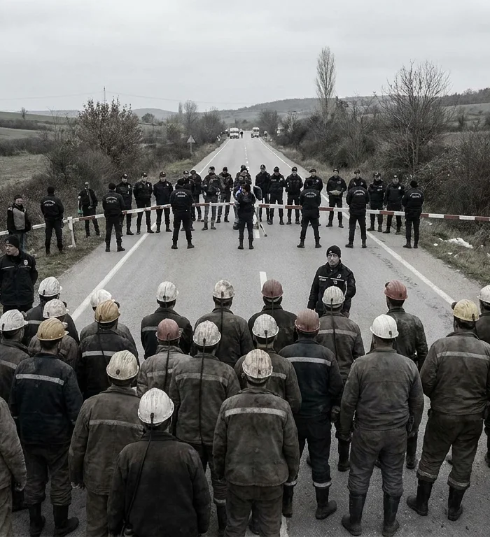 Madenciler Edirne'de Erdoğan'a Seslenmek İstedi: Müdahale