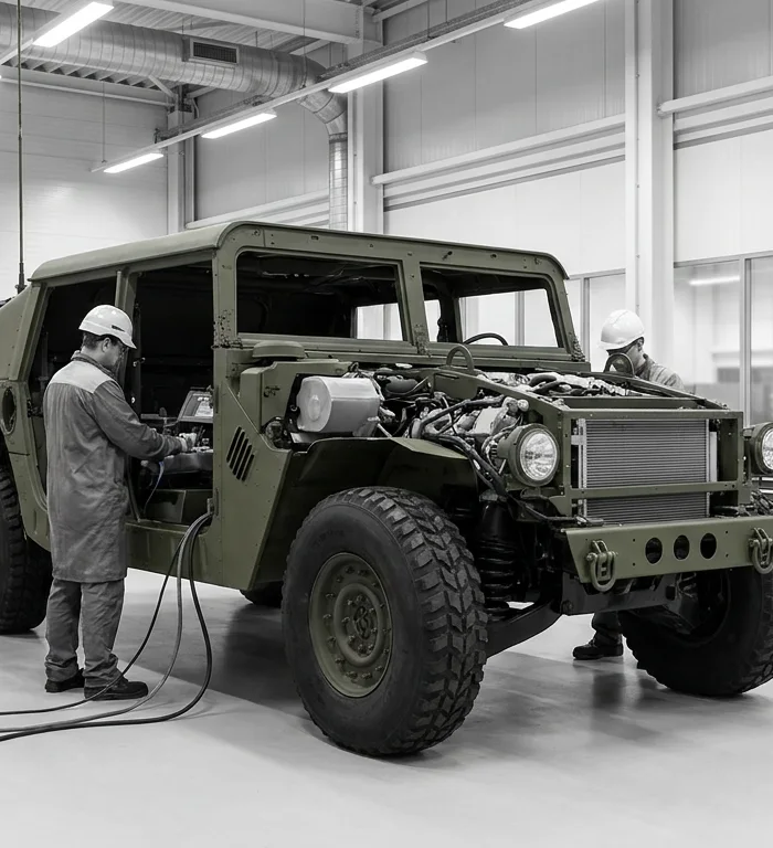 Renault ve Thales, Hibrit Askeri Araç Geliştiriyor