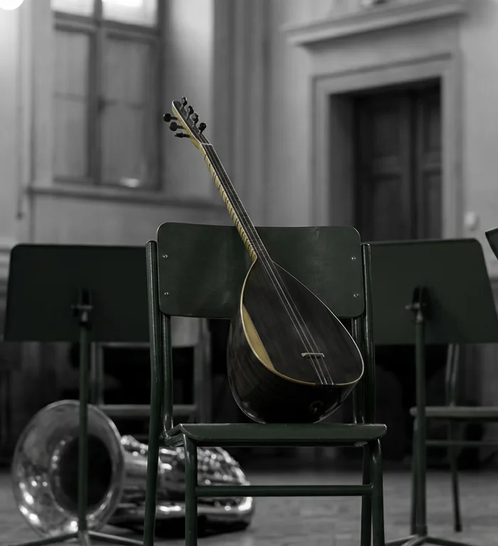 Alman askeri orkestrası bağlama ile repertuarını genişletti