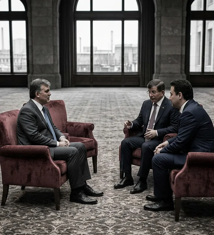 D8 29. yıl buluşması: Gül, Davutoğlu, Babacan bir arada