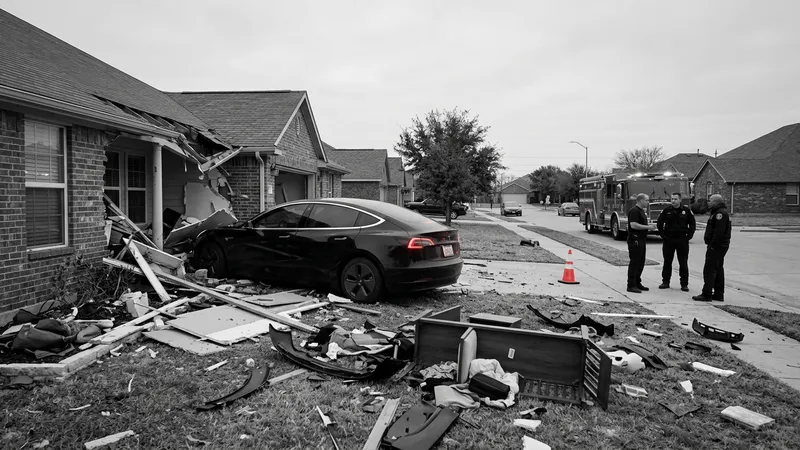 Tesla Model 3 kazası Teksas’ta evde can aldı