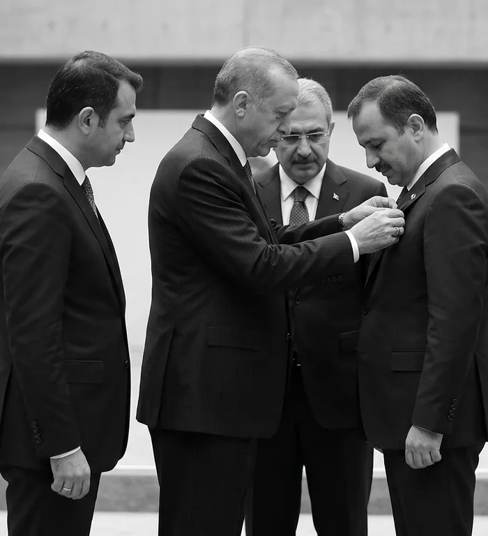 AKP’ye katılım: Erdoğan, 3 belediye başkanına rozet taktı