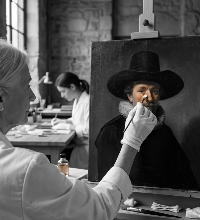 Rembrandt tablosu restorasyonla doğrulandı, şapka çıktı