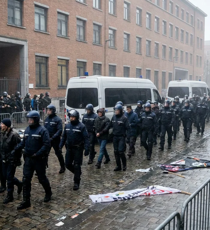 Eğitim protestosunun ardından polis 150 kişiyi gözaltına aldı