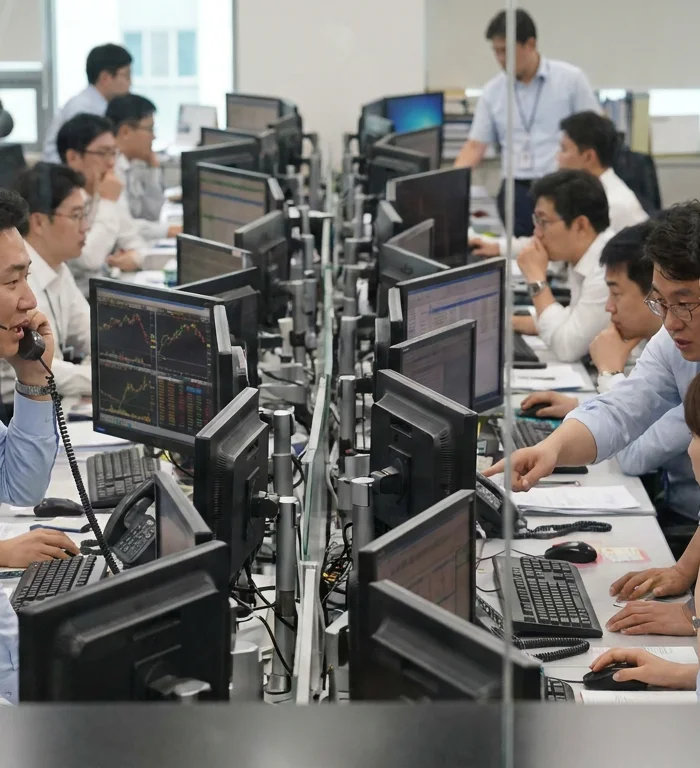 Tech selloff deepens as Kospi slides 5% on AI spending