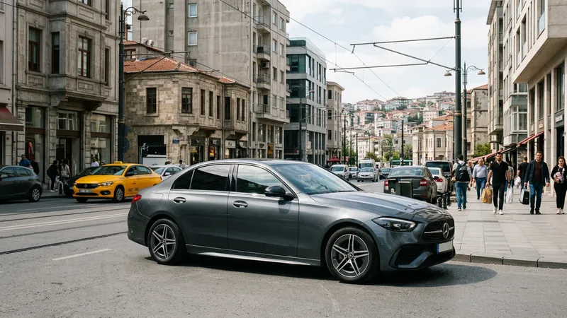Mercedes-Benz, Elektrikli C 400 4MATIC Modelini Türkiye'de Satışa Sundu