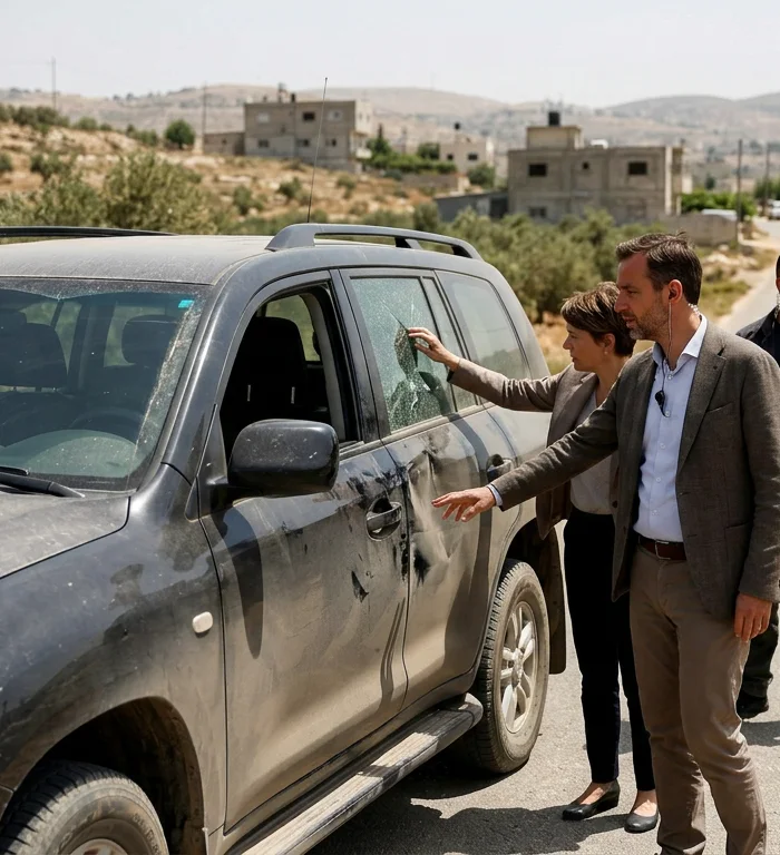 بلجيكا تسعى لفرض عقوبات أوروبية بعد هجوم على دبلوماسيين في الضفة الغربية