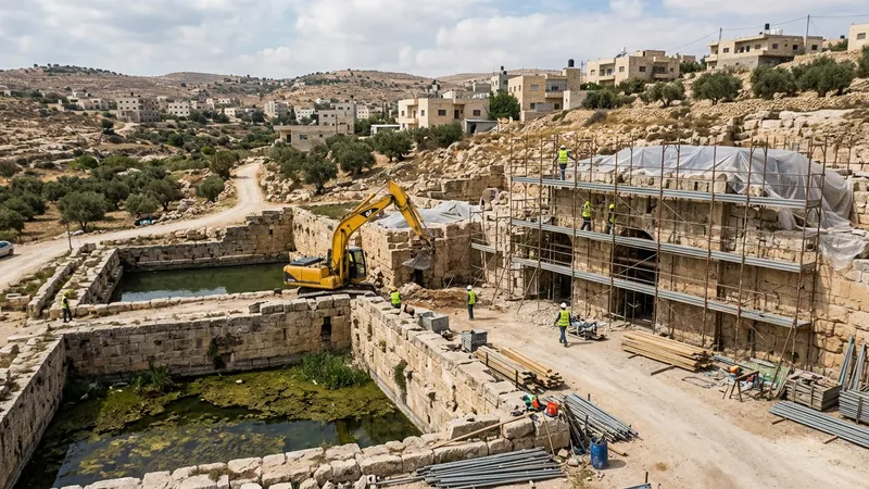 إسرائيل تمضي قدماً في مشروع سياحي ببرك سليمان في الضفة الغربية وسط مساعٍ لتعزيز السيادة
