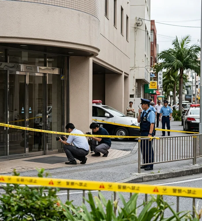 US marine arrested in Okinawa on murder and theft charges