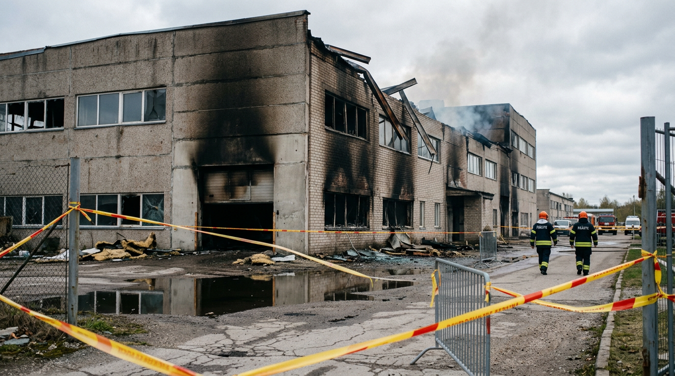 Estonia Accuses Russian Intelligence of Orchestrating Targeted Arson Attacks