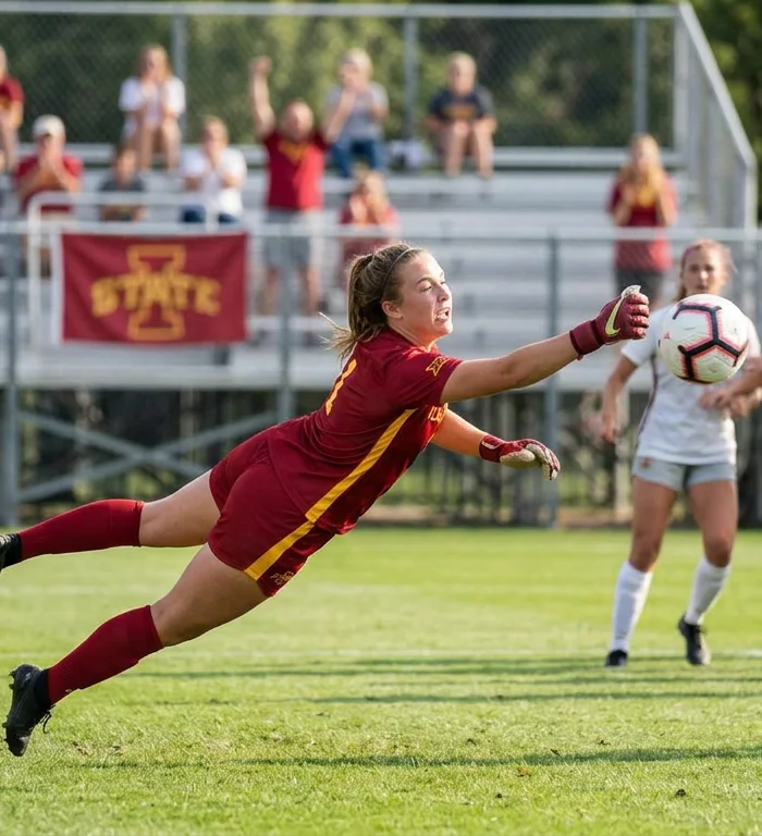 Iowa State goalkeeper McClenahan makes strong debut