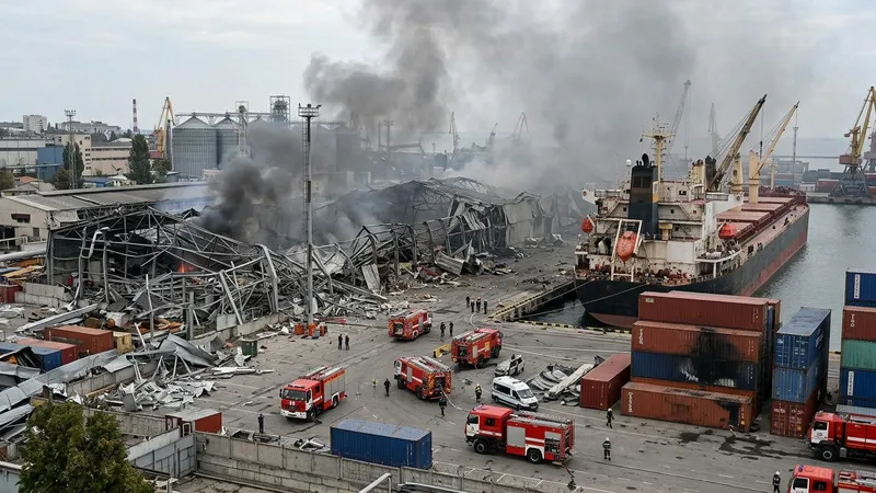 Karadeniz rotasında gerilim: Odessa limanına yönelik saldırı