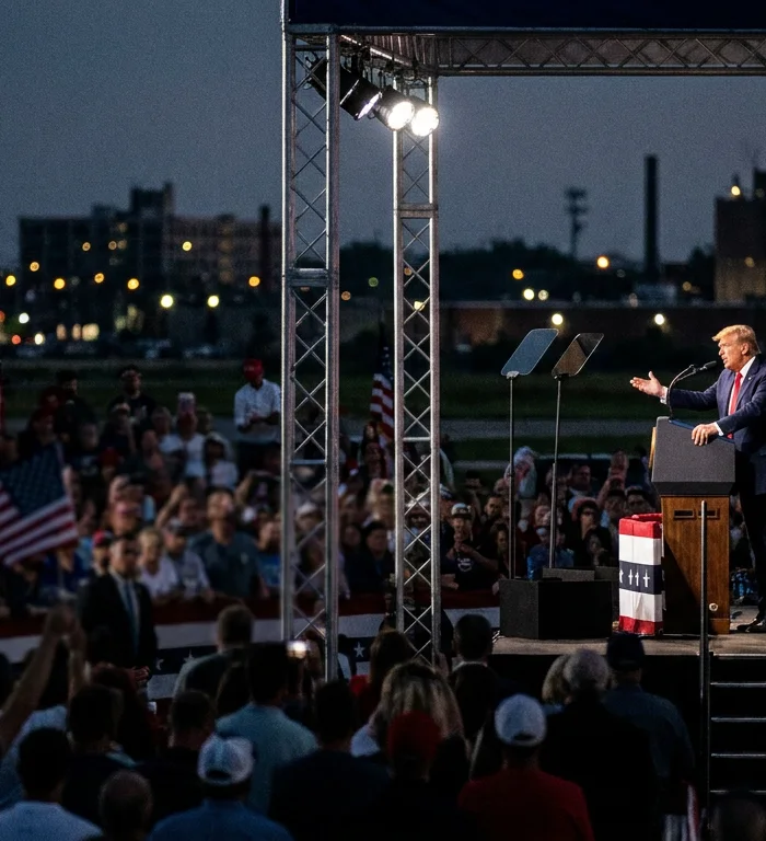 Trump targets El-Sayed with extremist claims in Michigan